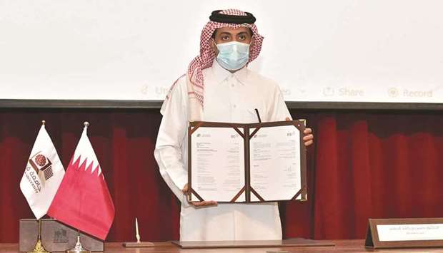 Dr Hassan al-Derham, Qatar University president.