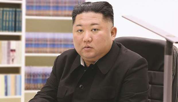 (File photo) North Korean leader Kim Jong-un