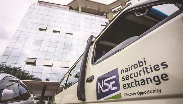 A view of the headquarters of the Nairobi Securities Exchange Ltd. The NSE is in talks with the National Treasury to sell additional stakes in listed state-owned companies, with a view to raising as much as 300bn shillings ($2.7bn).