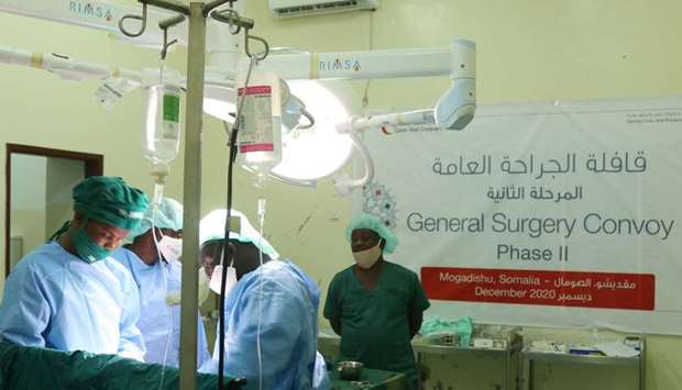 QRCS launches second surgical mission for poor patients in Somalia