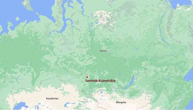 The mine where the explosion took place was located near the city of Leninsk-Kuznetskiy