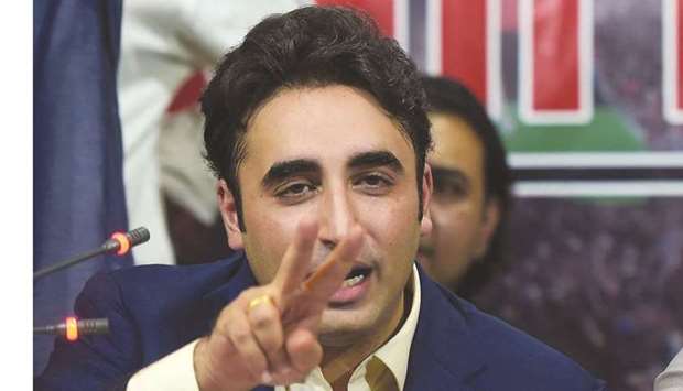 Bilawal: The democratic way to (remove the prime minister) is through a no-confidence motion.