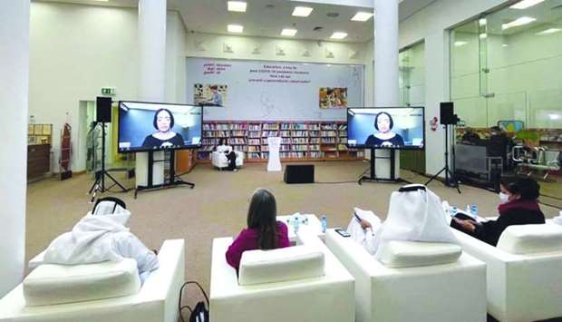 EAA event discusses efforts to rebuild education.