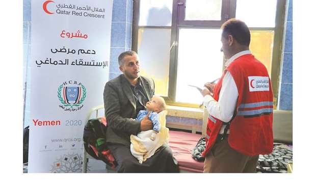 Around 1,000 children in all governorates of Yemen will benefit from the QRCS project.