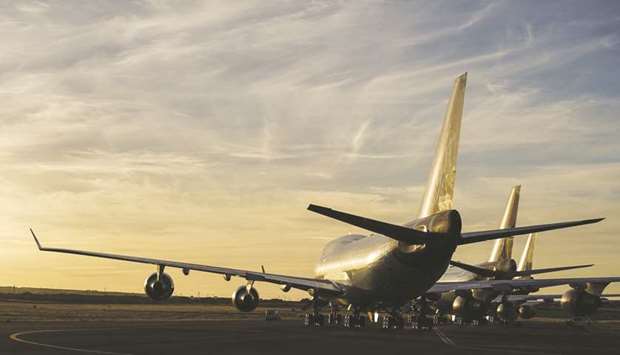 Boeing 747 passenger aircraft at Ciudad Real International Airport in Spain. Boeing said it would take a $743.6mn charge against its fourth-quarter 2020 earnings to reflect the deferred prosecution agreement, a form of corporate plea bargain.
