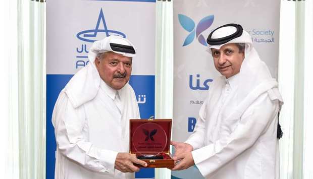 HE Sheikh Faisal bin Qassim al-Thani with HE Dr Sheikh Khaled bin Jabor al-Thani.rnrn