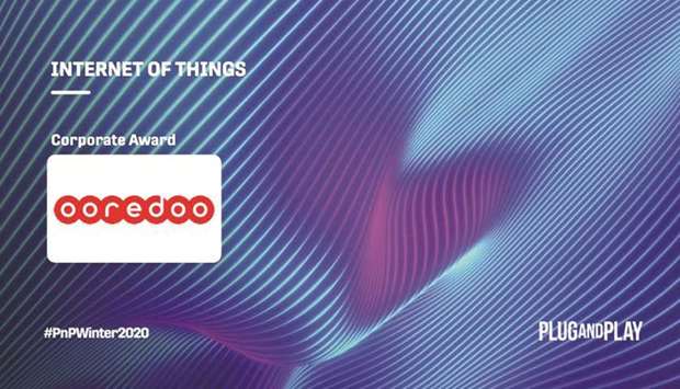Ooredoo was named winner of the Corporate Award in the Internet of Things categoryrnrn