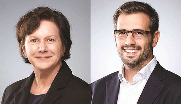 Kathleen Hewett-Smith and Sami Hermez.rnrn