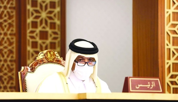 The Shura Council held its weekly meeting, under the chairmanship of its Speaker HE Hassan bin Abdullah al-Ghanim.