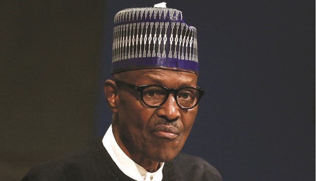 Buhari: criticised lawmakers who had added an extra 550bn naira of outlays for the coming year.