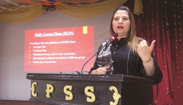 Principal Nabila Kaukab organised the event on student empowerment and student learning outcomes (SLOs).