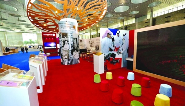 The Ministry of Education and Higher Education's pavilion includes many educational events and activities that shed light on the history, development, and renaissance of education in Qatar since the '50s of the last century and the modern education system that the ministry is currently implementing.