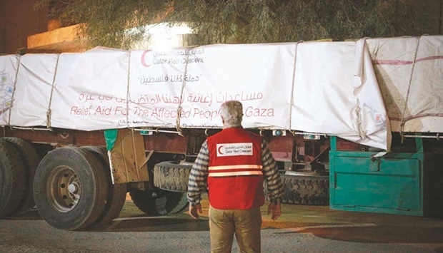 Co-ordinated with the Egyptian Red Crescent and Palestine Red Crescent Society, the convoy was deployed from Egypt and entered Gaza through the Rafah Border Crossing.