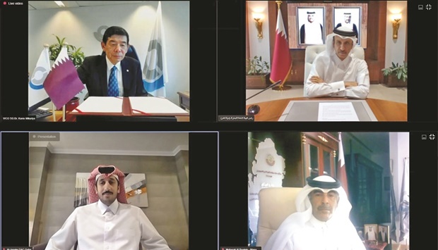 WCO and GAC officials during the online session.