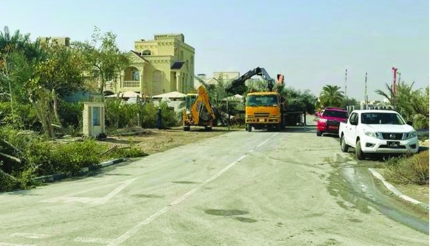 Al Wakra Municipality evicts encroachments on state property