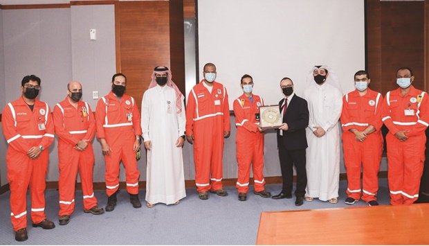A team from ExxonMobil Qatar visited Laffan Refinery 1 to recognise the facilityu2019s outstanding safety performance.