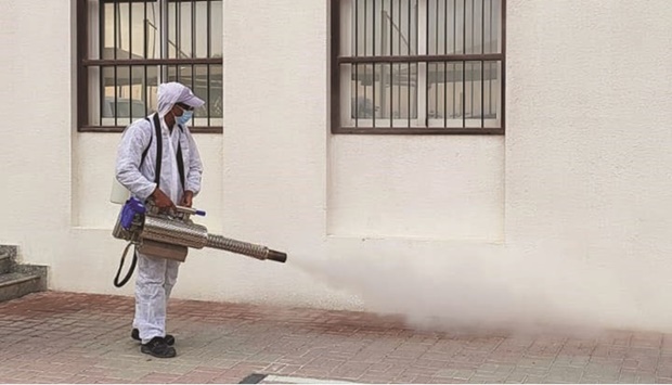 This came as part of the municipality's continuous efforts to sterilise and disinfect vital facilities and places in order to preserve the health and safety of the public.