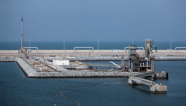 A view of the Ras Laffan Industrial City, Qatar's principal site for production of liquefied natural gas and gas-to-liquids (file). Key factors behind Oxford Economicsu2019 upbeat near-term projections include the countryu2019s priority for the gas sector.