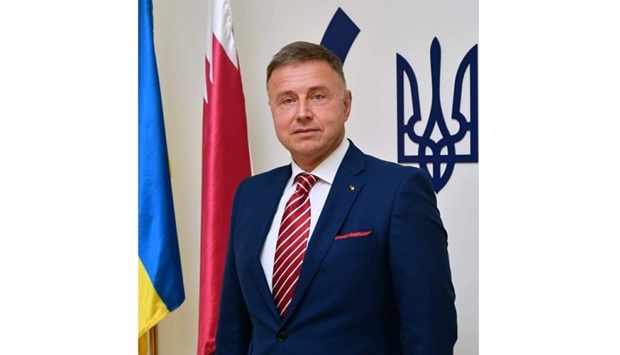 Ukraine ambassador Andrii Kuzmenko