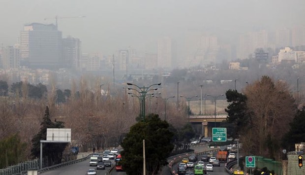 Exhaust fumes from cars and motorcycles account for 80% of Tehran's pollution.