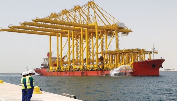 With heavy investment into upgrading the major Qatari airports and seaports, as well as the development of a parallel rail system to ease some of the pressure off of the road infrastructure, Qataru2019s logistical chain is improving its capacity to transport freight, said BMI Research, part of the Fitch Group. PICTURE: Jayaram