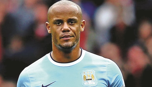 City captain Vincent Kompany.