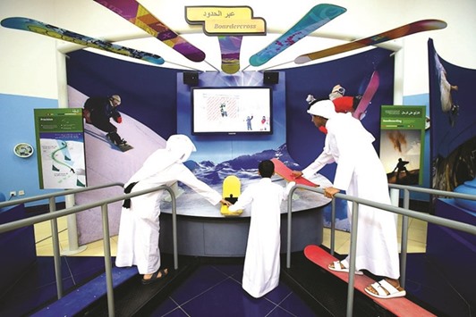 MathAlive! at Qatar Scientific Club.