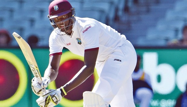 West Indies skipper Jason Holder made for 68 off 86 balls against Australia at the MCG. (AFP)