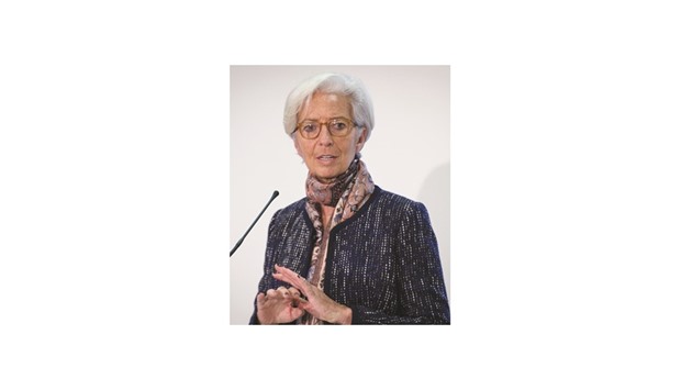 The prospect of rising interest rates in the US and an economic slowdown in China are contributing to uncertainty and a higher risk of economic vulnerability worldwide, IMF managing director Christine Lagarde says.