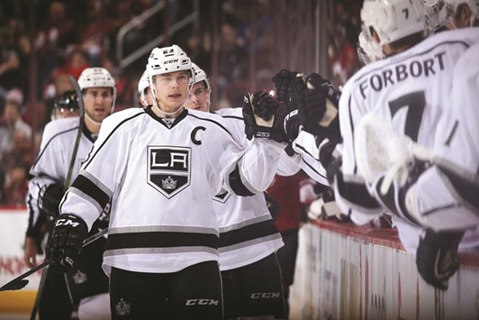 Kings captain Dustin Brown scored once on the power play and added two assists in their 5-2 win over the Oilers at Rexall Place in Edmonton, Canada. (AFP)