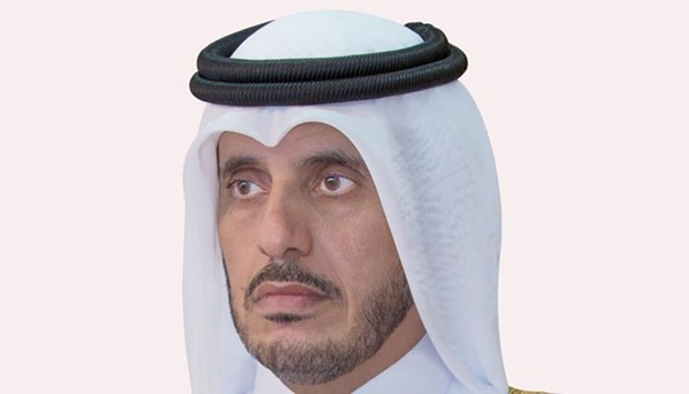 HE the Prime Minister and Interior Minister Sheikh Abdullah bin Nasser bin Khalifa al-Thani.