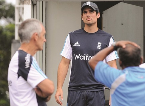 File picture of Alastair Cook.
