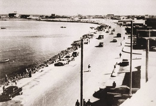 The Corniche in the 1950s.