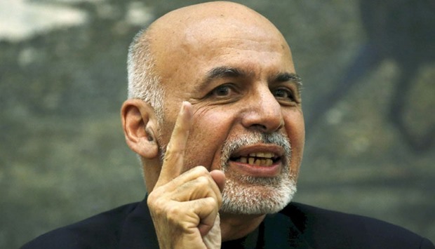 President Ashraf Ghani has denounced Pakistan for failing to rein in the Taliban