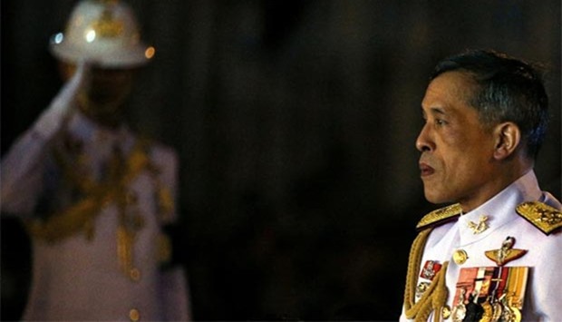 Maha Vajiralongkorn ascends the throne 50 days after King Bhumibol Adulyadej's death.