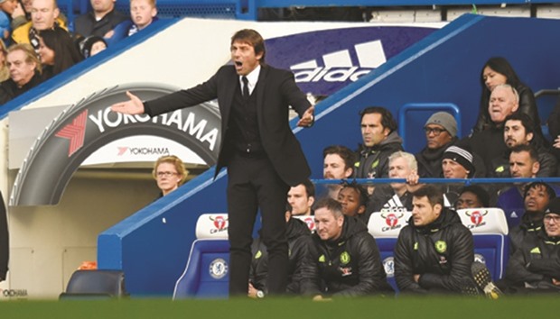 Chelsea manager Antonio Conte.