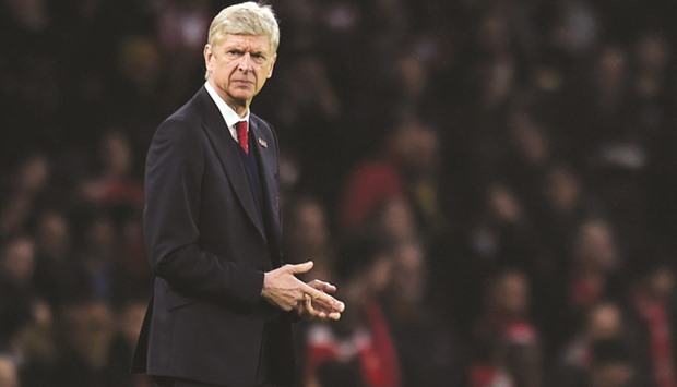 Arsenal manager Arsene Wenger.