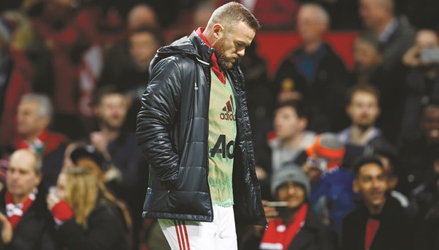 File picture of Manchester Unitedu2019s Wayne Rooney.