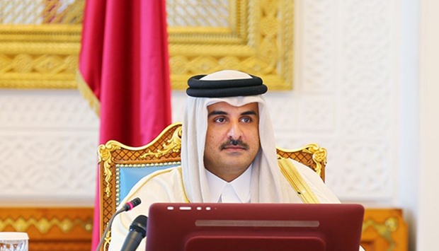 His Highness the Emir Sheikh Tamim bin Hamad al-Thani.