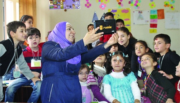 Learn Syria, one of the five newly selected WISE Accelerator projects