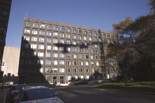 The headquarters of the Riskbank stands in Stockholm. Riksbank critics say rates at -0.50% and a 245bn Swedish crown ($26.7bn) bond-buying programme risk economic stability, add fuel to an overheated housing market and leave the bank with little ammunition should inflation stagnate.