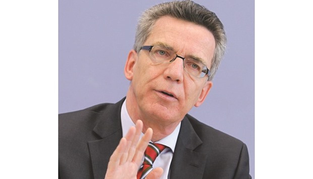 Maiziere: we will certainly have to discuss this with the Greek side.