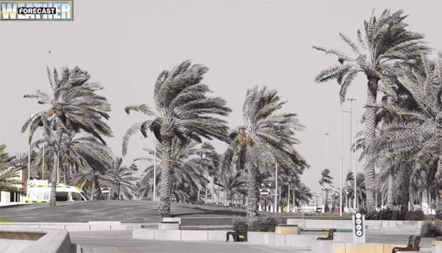 Northwesterly winds will blow at 10-18 knots in inshore areas, going up to 22 knots in some places during the day. In offshore areas, the wind speed (northwesterly) will be 18-25 knots, reaching a high of 28 knots towards the north at times.