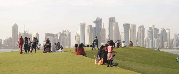 People nowadays are frequently seen outdoors in Doha as the temperatures have fallen to comfortable levels, especially during the day. During the night, however, it may get too cold for some due to the dry and windy weather in Qatar.