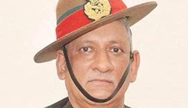 New Indian army chief Bipin Rawat