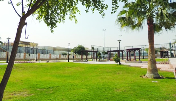 A view of one of the new parks