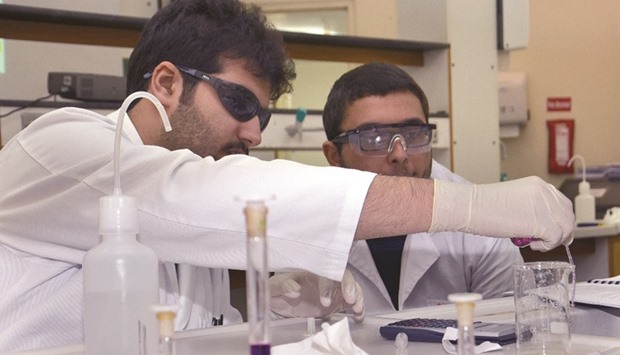 Qatar University promotes high-quality research.