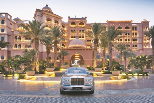 Guests staying at the Royal Suite are given a choice of the Phantom, Wraith, Ghost and Dawn.