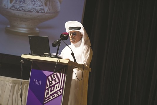 MIAu2019s learning and outreach deputy director Salem Abdulla al-Aswad.