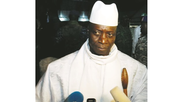 Jammeh: has not responded to the announcement of his election loss.